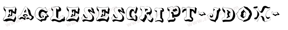 Eaglesescript-JDOx字体转换