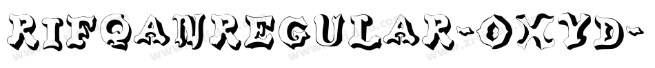 RifqanRegular-OxYd字体转换 RifqanRegular-OxYd字体转换