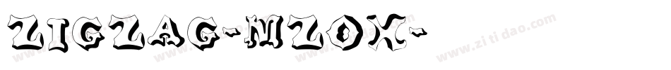 Zigzag-mZOx字体转换 Zigzag-mZOx字体转换