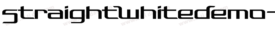 StraightWhiteDemo-9YKr2字体转换