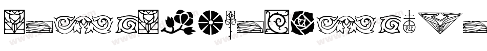 ArtsAndCrafts-Ornaments字体转换