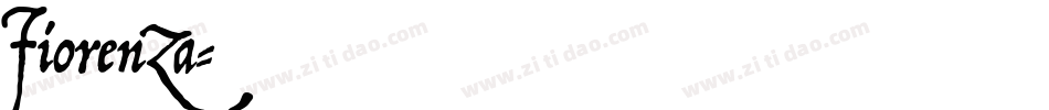 Fiorenza字体转换
