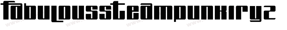 FabulousSteampunk-1rYZ字体转换
