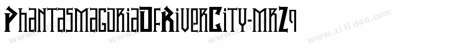 PhantasmagoriaOfRiverCity-mrZ9字体转换