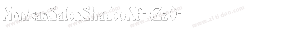 MonicasSalonShadowNf-vZzO字体转换