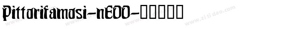 Pittorifamosi-nEOO字体转换