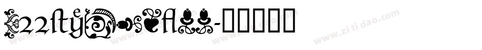 P22Tyndale字体转换