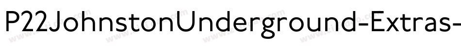 P22JohnstonUnderground-Extras字体转换