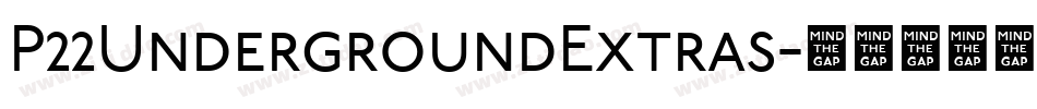 P22UndergroundExtras字体转换