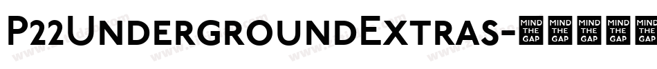 P22UndergroundExtras字体转换