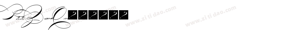 P22ZanerOne字体转换