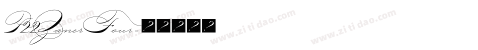 P22ZanerFour字体转换