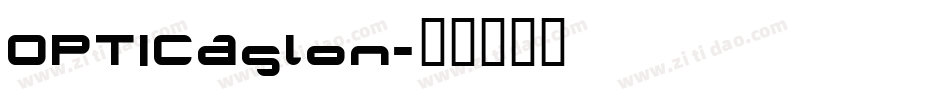 OPTICaslon字体转换
