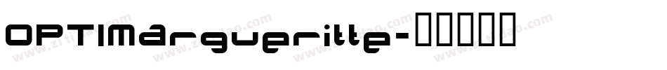 OPTIMargueritte字体转换