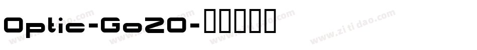 Optic-GoZO字体转换
