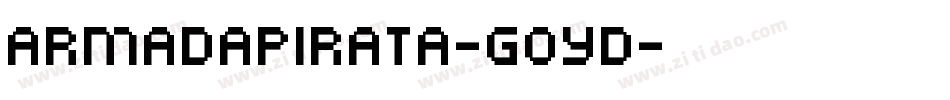 Armadapirata-GOyD字体转换