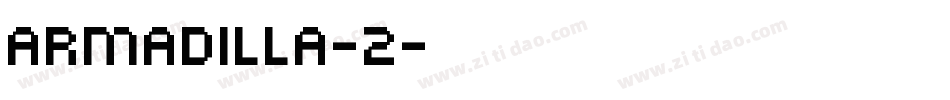 Armadilla-2字体转换