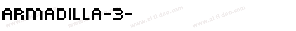 Armadilla-3字体转换