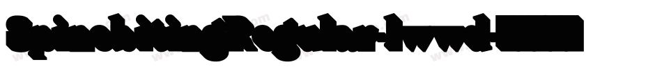 SpinebitingRegular-lwwd字体转换
