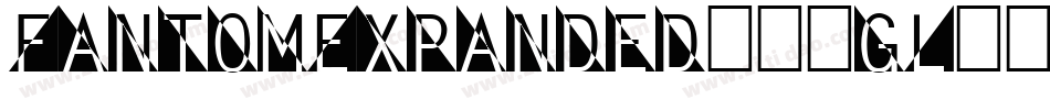 FantomExpanded-33gL字体转换