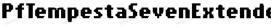 PfTempestaSevenExtended-LKa5字体转换