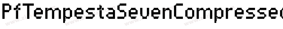 PfTempestaSevenCompressed-7o9K字体转换