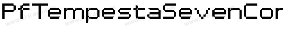 PfTempestaSevenCondensed-dlAV字体转换