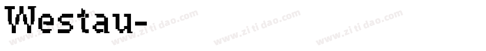 Westau字体转换