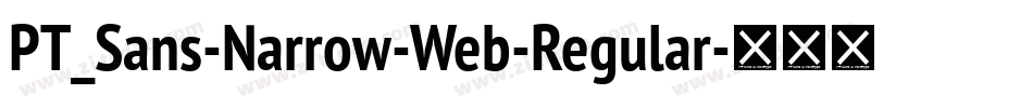 PT_Sans-Narrow-Web-Regular字体转换
