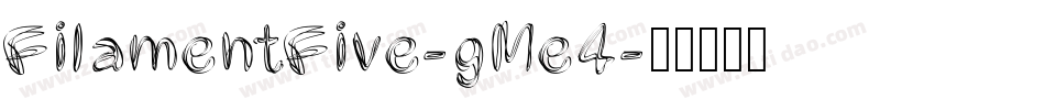 FilamentFive-gMe4字体转换