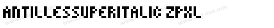 AntillesSuperItalic-zPxL字体转换