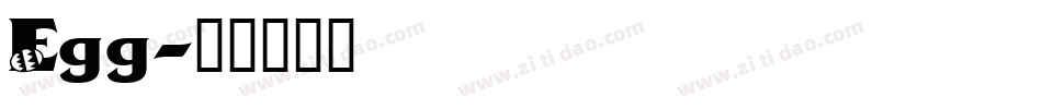 Egg字体转换
