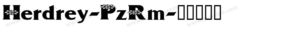 Herdrey-PzRm字体转换