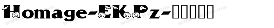 Homage-EKPz字体转换