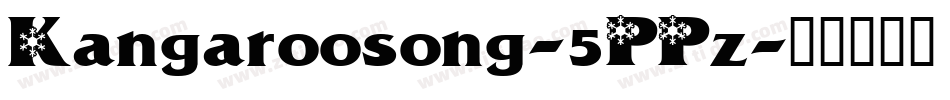 Kangaroosong-5PPz字体转换