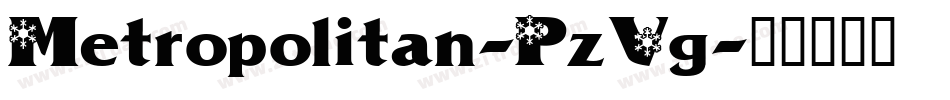 Metropolitan-PzVg字体转换
