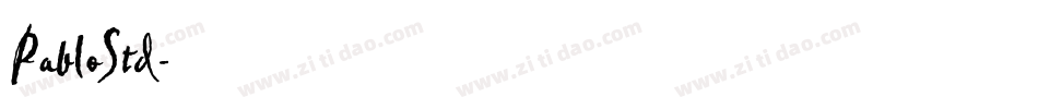PabloStd字体转换