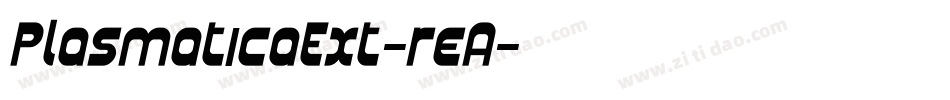 PlasmaticaExt-reA字体转换