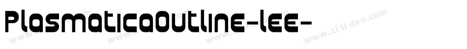 PlasmaticaOutline-lee字体转换