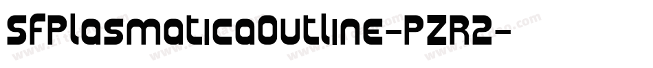 SfPlasmaticaOutline-PZR2字体转换