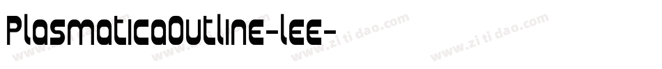 PlasmaticaOutline-lee字体转换