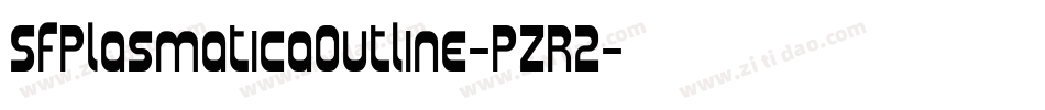 SfPlasmaticaOutline-PZR2字体转换