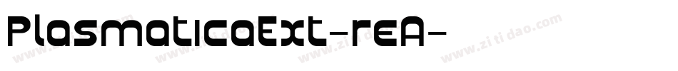 PlasmaticaExt-reA字体转换