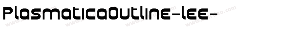 PlasmaticaOutline-lee字体转换