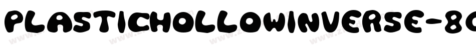 PlasticHollowInverse-8GAA字体转换