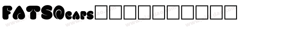FATSOcaps字体转换