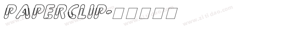 PaperClip字体转换