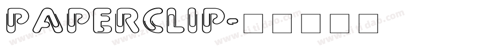 PaperClip字体转换