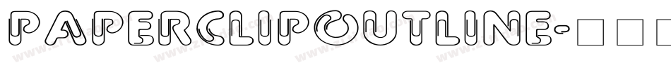 PaperClipOutline字体转换