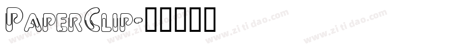 PaperClip字体转换